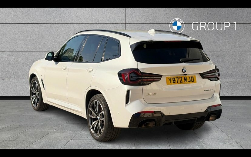 BMW X3 X3 Xdrive20d M Sport White #2