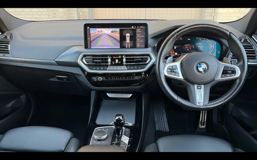 BMW X3 X3 Xdrive20d M Sport White #4