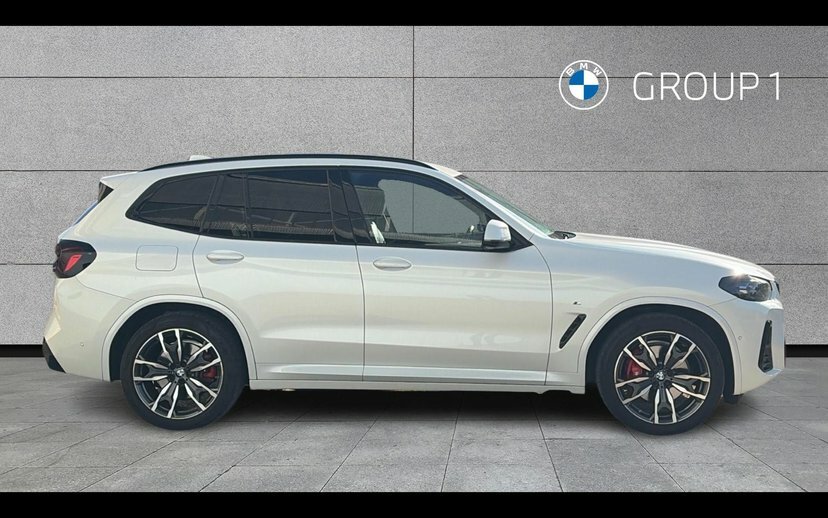 BMW X3 X3 Xdrive20d M Sport White #3