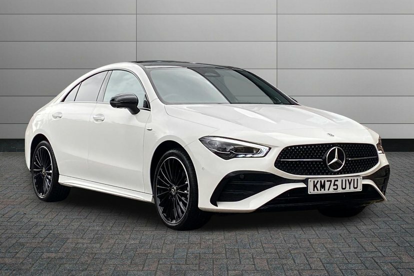 Mercedes-Benz CLA Class Cla Hybrid Amg Line Premium Plus Saloon White