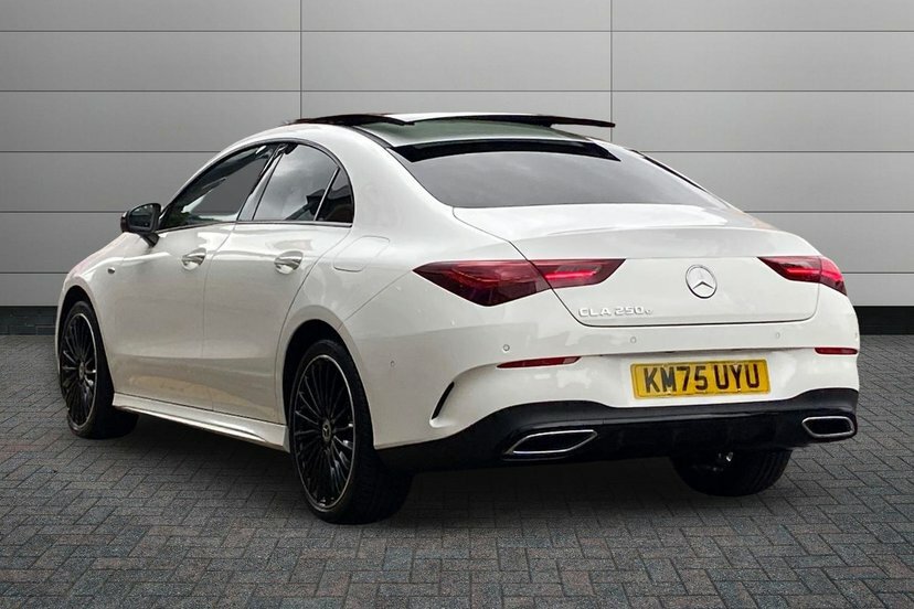 Mercedes-Benz CLA Class Cla Hybrid Amg Line Premium Plus Saloon White #2