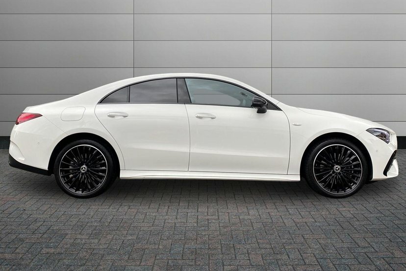 Mercedes-Benz CLA Class Cla Hybrid Amg Line Premium Plus Saloon White #3