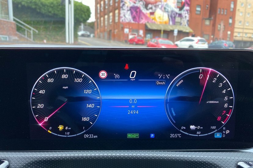 Mercedes-Benz CLA Class Cla Hybrid Amg Line Premium Plus Saloon White #6