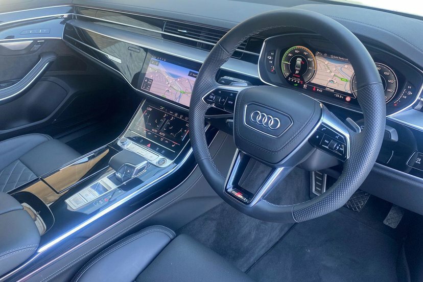 Audi A8 3.0 Tfsie V6 60 S Line Saloon Plug-in H KY25EDX Blue #6