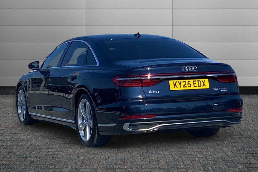 Audi A8 3.0 Tfsie V6 60 S Line Saloon Plug-in H KY25EDX Blue #3