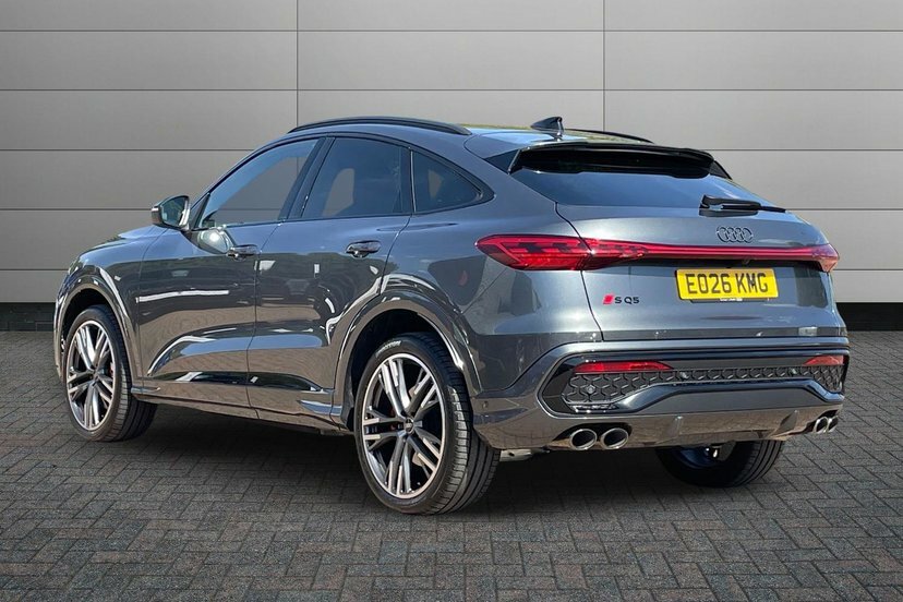 Audi SQ5 3.0 Tfsi S Black Edition Sportback S Tr Grey #3