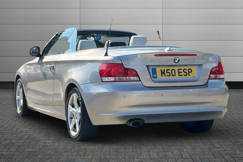 BMW 1 Series 2.0 120D Exclusive Edition Convertible Silver #3