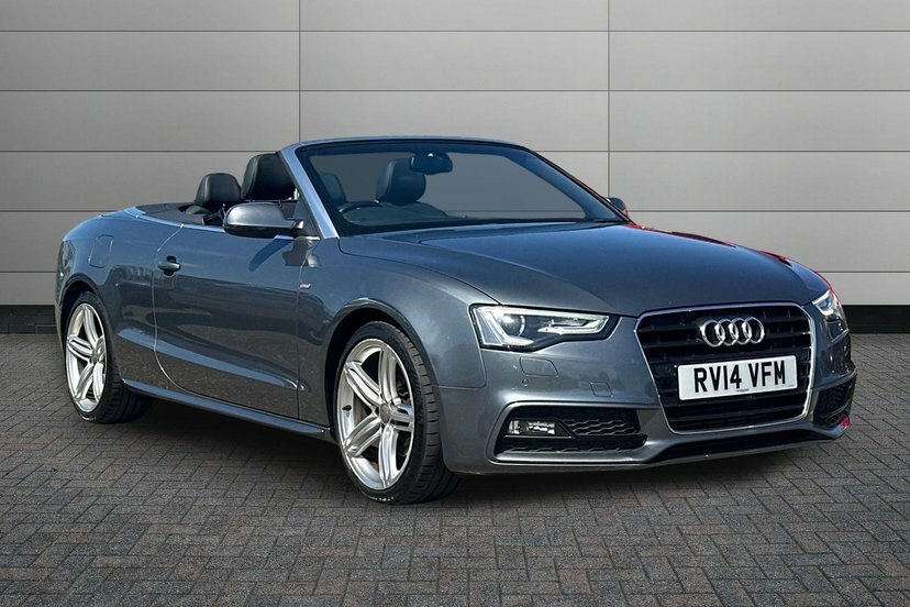 Audi A5 2.0 Tdi S Line Special Edition Convertible Die Grey