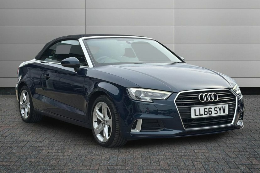 Audi A3 Cabriolet 2.0 Tdi Sport Convertible 150 P Blue