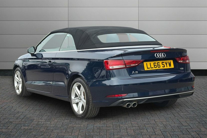 Audi A3 Cabriolet 2.0 Tdi Sport Convertible 150 P Blue #3