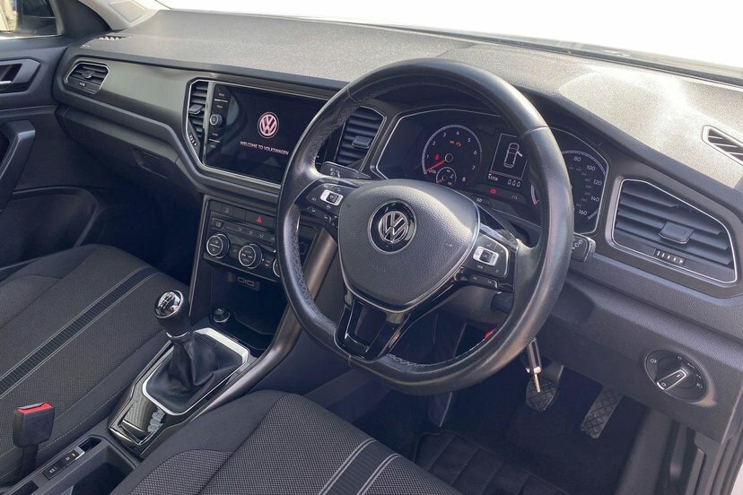 Volkswagen T-Roc 1.5 Tsi Gpf Evo Design Suv 150 Black #6
