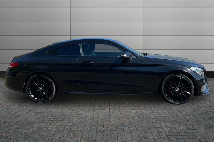 Mercedes-Benz C Class 2.1 C220d Amg Line Premium Coupe G-tr Black #4