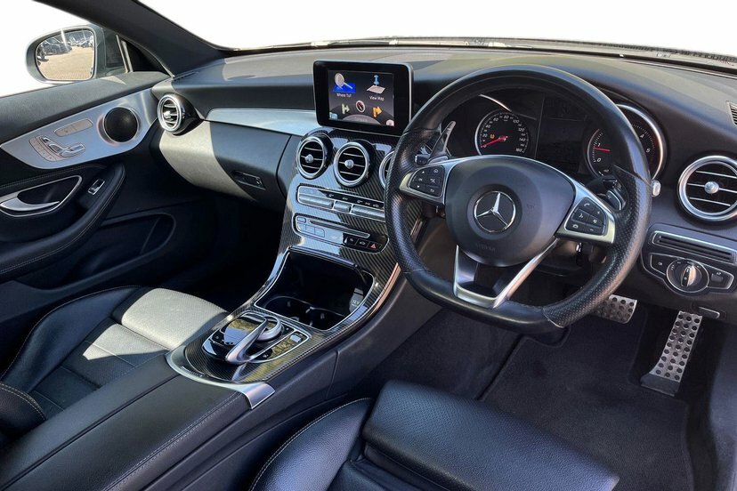 Mercedes-Benz C Class 2.1 C220d Amg Line Premium Coupe G-tr Black #6
