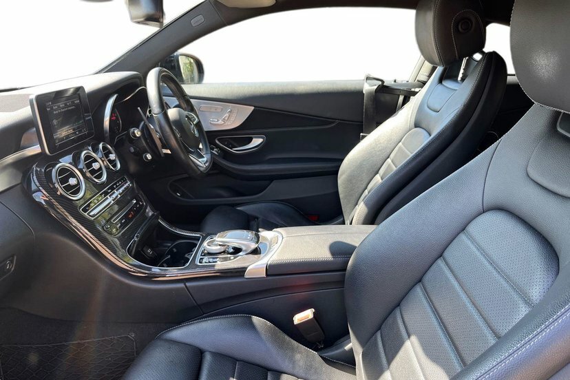 Mercedes-Benz C Class 2.1 C220d Amg Line Premium Coupe G-tr Black #2