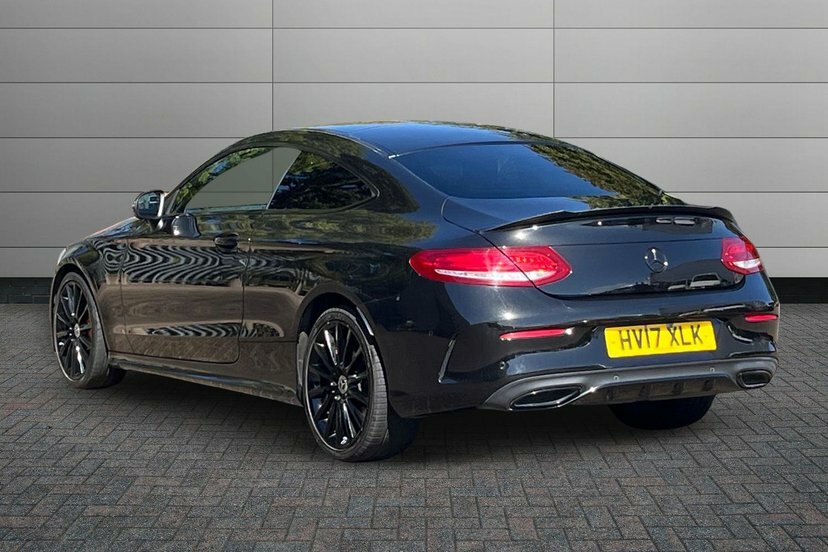 Mercedes-Benz C Class 2.1 C220d Amg Line Premium Coupe G-tr Black #3