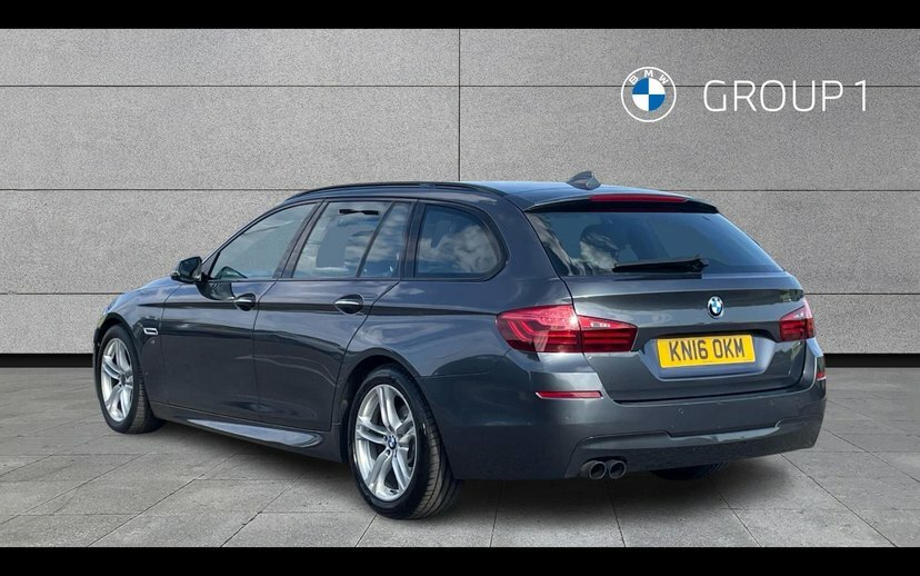 BMW 5 Series 520I M Sport Touring Grey #2