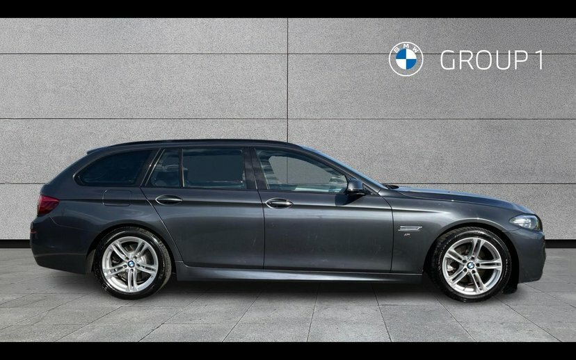 BMW 5 Series 520I M Sport Touring Grey #3