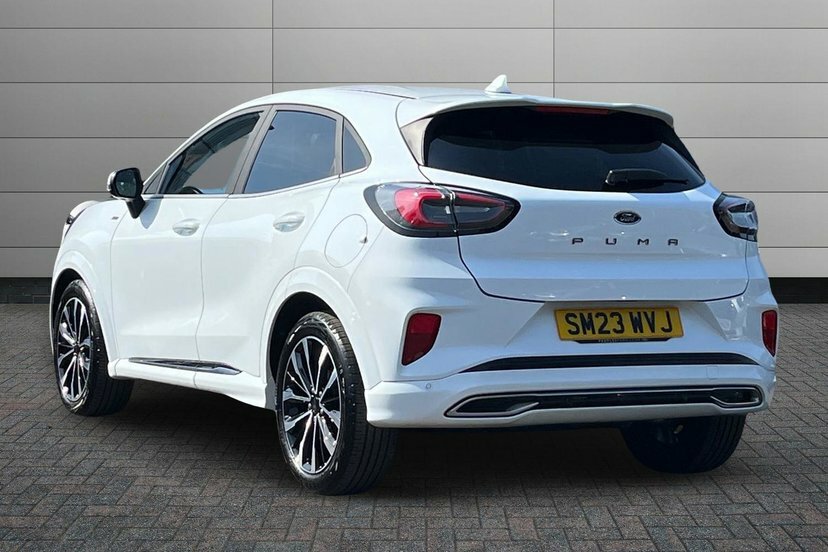 Ford Puma 1.0T Ecoboost Mhev St-line Vignale Suv White #3