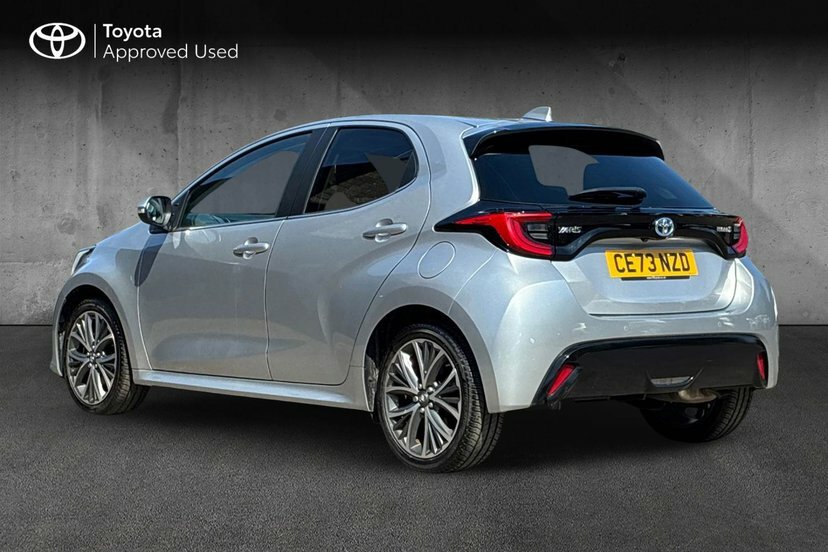 Toyota Yaris 1.5 Vvt-h Excel Hatchback Hybrid E-cvt Silver #4