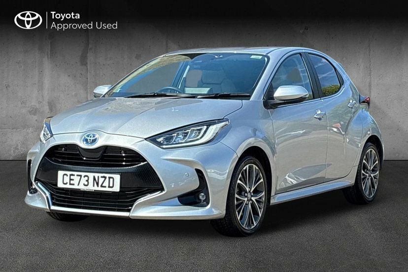 Toyota Yaris 1.5 Vvt-h Excel Hatchback Hybrid E-cvt Silver #3