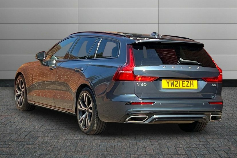 Volvo V60 2.0 B3 Mhev R-design Estate Hybrid Blue #3