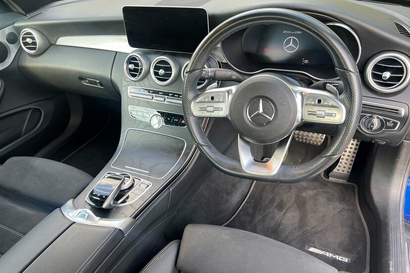 Mercedes-Benz C Class 1.5 C200 Mhev Eq Boost Sport G-tronic Euro 6 Ss Black #5