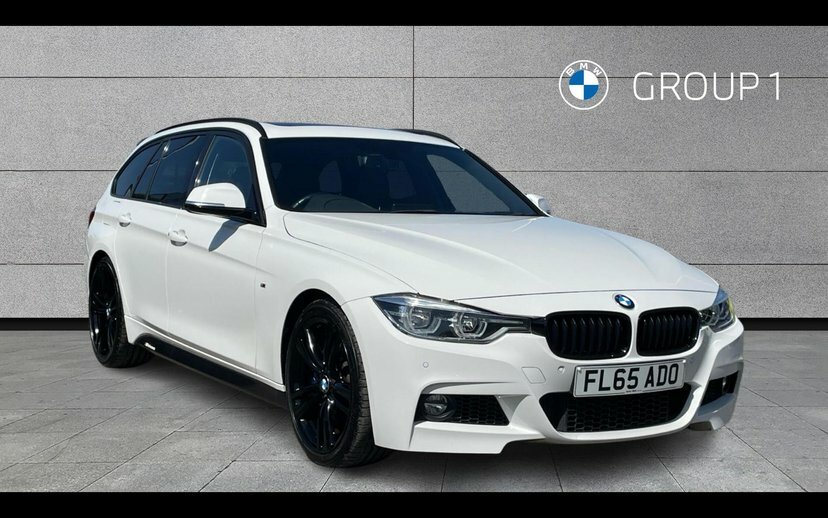 BMW 3 Series Estate 2.0 320D Luxury Touring Euro 6 Ss 5 White #1