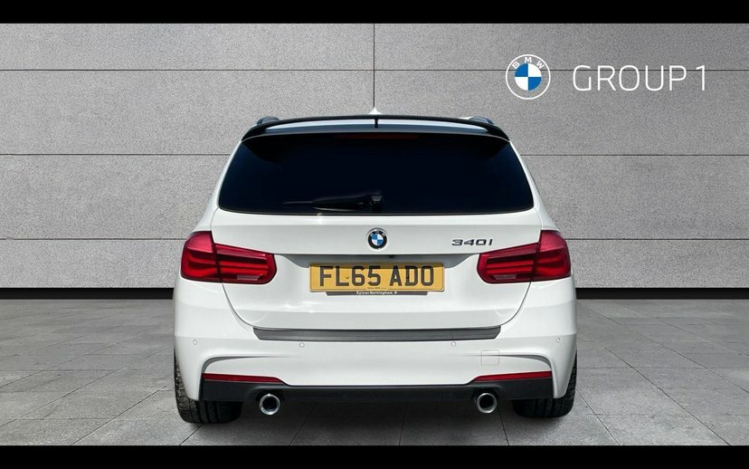 BMW 3 Series Estate 2.0 320D Luxury Touring Euro 6 Ss 5 White #15