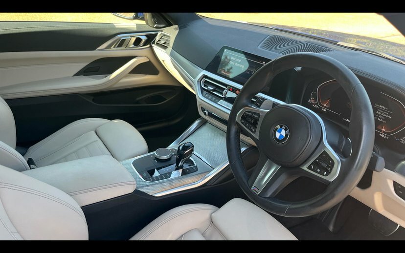 BMW 4 Series Gran Coupe 420D M Sport Coupe Blue #6