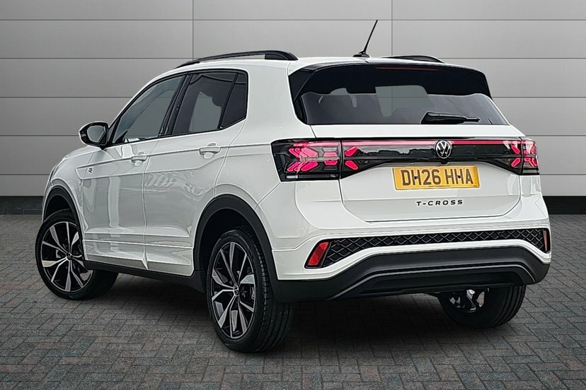 Volkswagen T-Cross 1.0 Tsi Black Edition Suv Dsg 115 Ps White #3