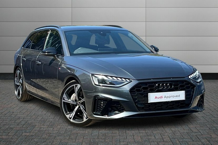 Audi A4 Avant 2.0 Tfsi 40 Black Edition Estate S Tron Grey