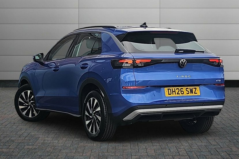 Volkswagen T-Roc 1.5 Etsi Mhev Life Suv Hybrid Dsg 116 Blue #3