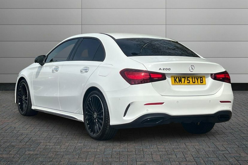 Mercedes-Benz A Class 1.3 A200h Mhev Amg Line Premium Plus Saloon White #2