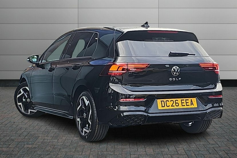 Volkswagen Golf 2.0 Tdi R-line Hatchback Dsg 150 Ps DC26EEA Black #3