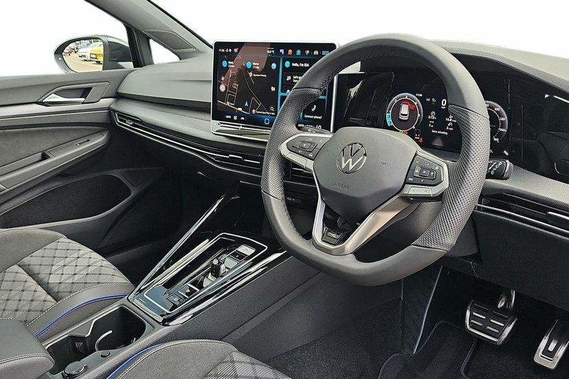 Volkswagen Golf 2.0 Tdi R-line Hatchback Dsg 150 Ps Black #6