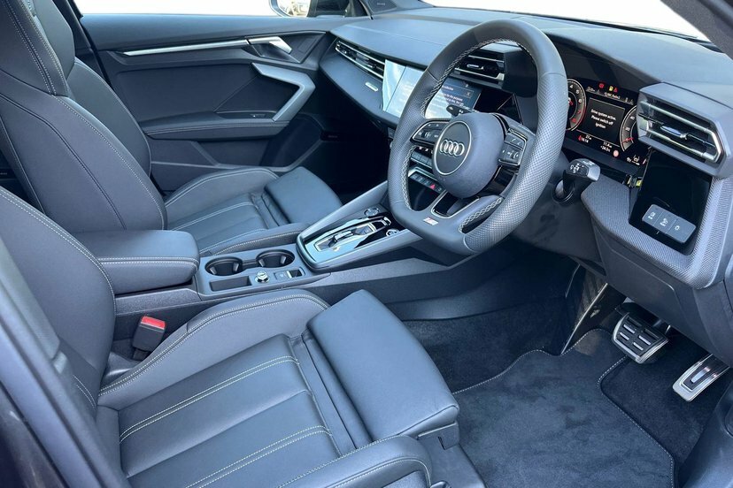 Audi A3 1.5 Tfsi Black Edition Sportback S Tron Grey #6