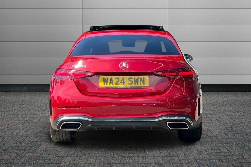 Mercedes-Benz C Class 1.5 C200h Mhev Amg Line Saloon Hybrid G Silver #12