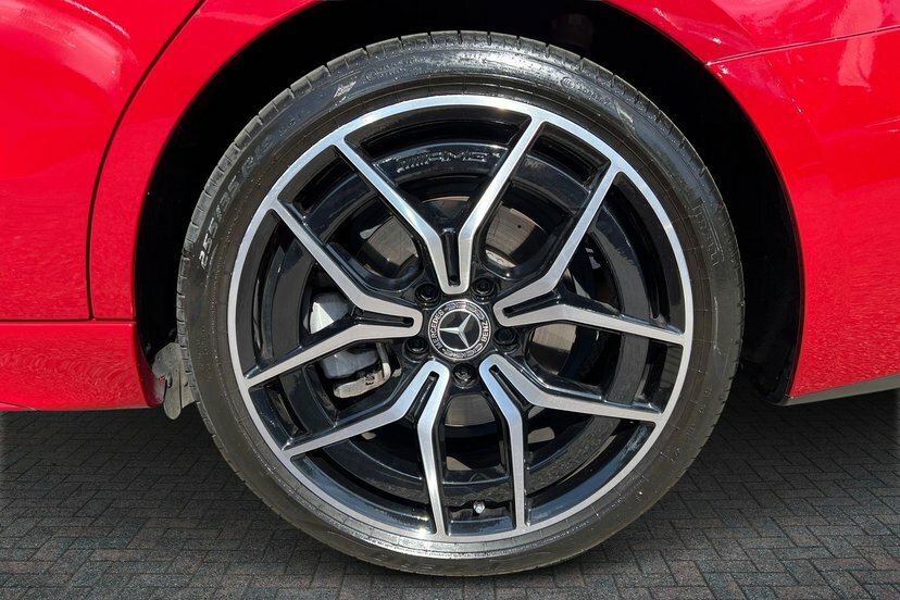 Mercedes-Benz C Class C220dh Mhev Amg Line Premium Plus Saloon Red #4