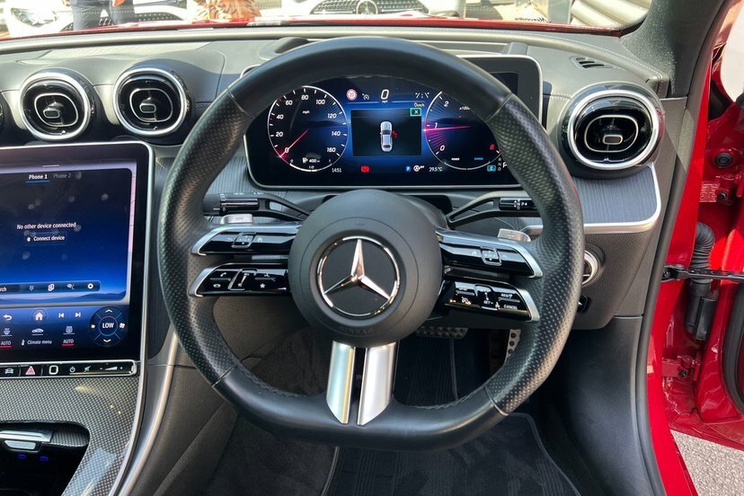 Mercedes-Benz C Class 1.5 C200h Mhev Amg Line Saloon Hybrid G Silver #37