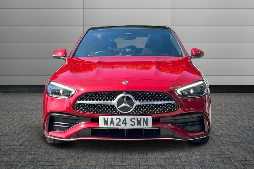Mercedes-Benz C Class 1.5 C200h Mhev Amg Line Saloon Hybrid G Silver #11