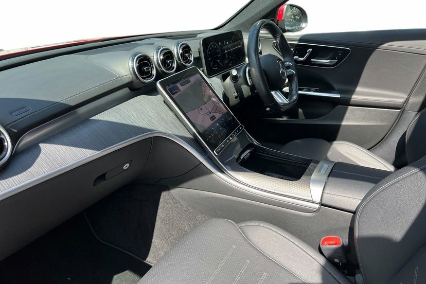 Mercedes-Benz C Class 1.5 C200h Mhev Amg Line Saloon Hybrid G Silver #9