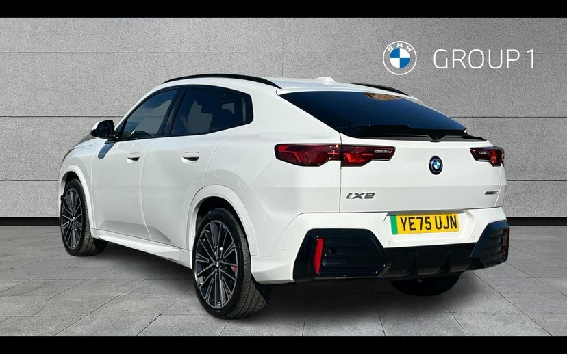BMW iX2 30 66.5Kwh M Sport Xdrive 11Kw Charger White #2