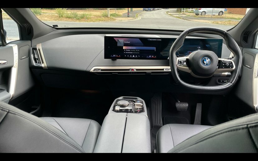 BMW iX Ix Xdrive40 M Sport YN73JDX Blue #4