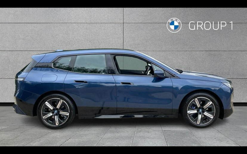 BMW iX Ix Xdrive40 M Sport YN73JDX Blue #3