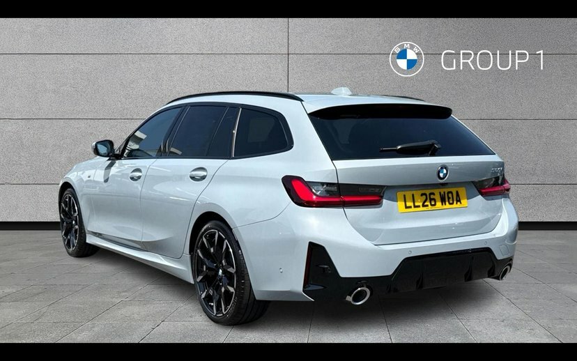 BMW 3 Series 2.0 320I M Sport Touring 184 Ps Grey #2