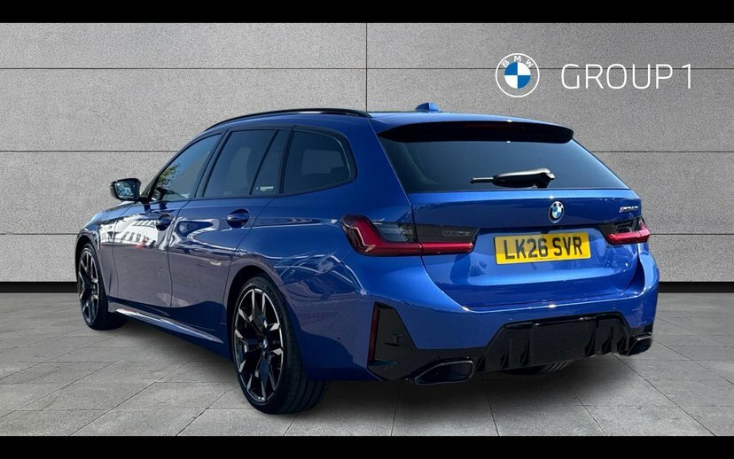 BMW 3 Series 3.0 M340i Mht Touring Hybrid Xdriv Blue #2