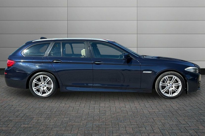 BMW 5 Series 3.0 530D M Sport Touring Euro 5 2 Blue #4