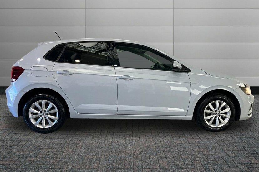 Volkswagen Polo 1.0 Tsi Gpf Se Hatchback Dsg 95 Ps White #3