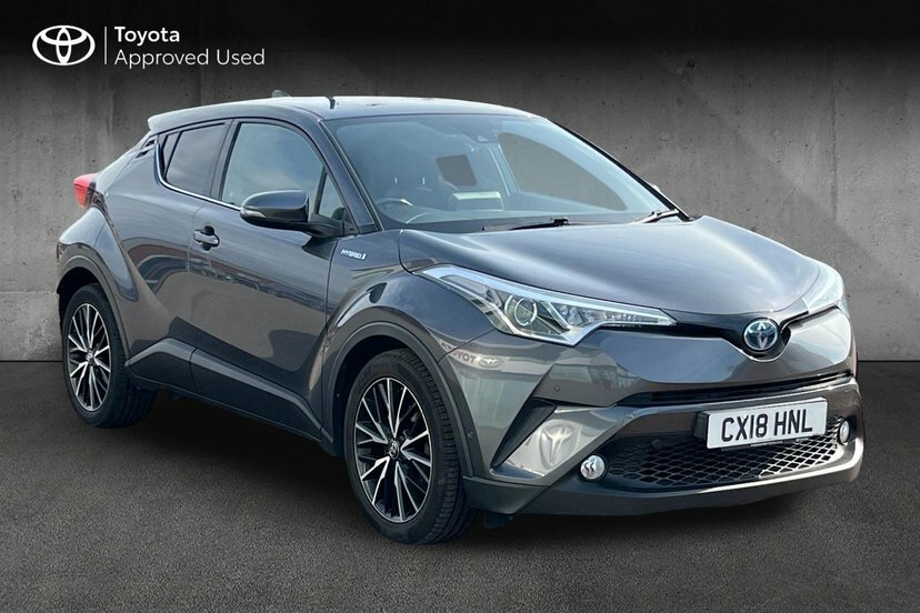 Toyota C-Hr 1.8 Vvt-h Excel Suv Hybrid Cvt 122 Ps Grey