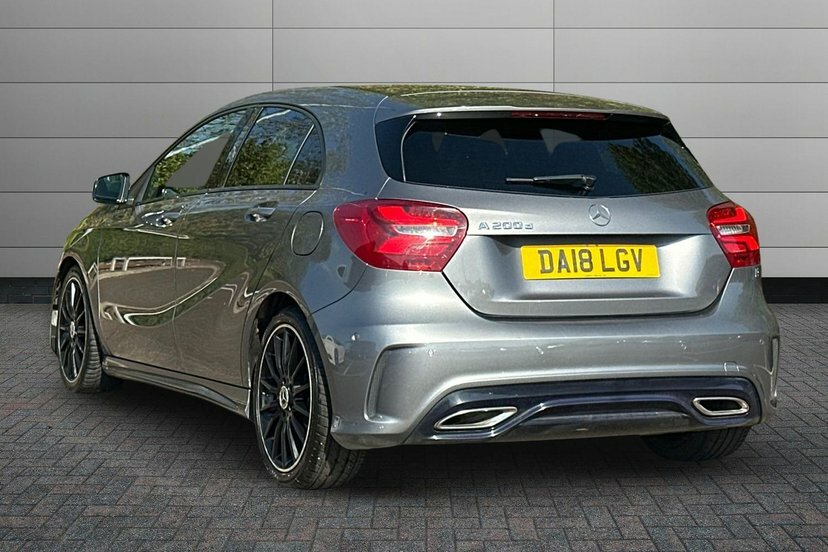Mercedes-Benz A Class A200d Amg Line Premium Plus Grey #2